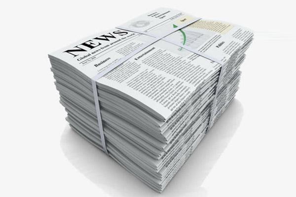 新聞紙嚴(yán)重短缺！這里或停止印刷報(bào)紙